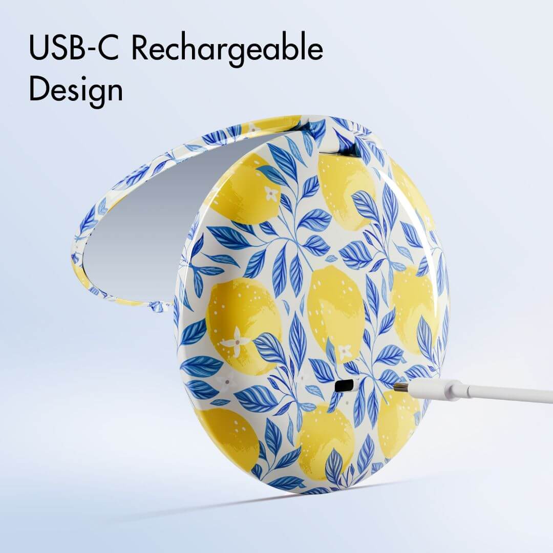 Mini Taylor LED Compact Mirror | Mediterranean Coast