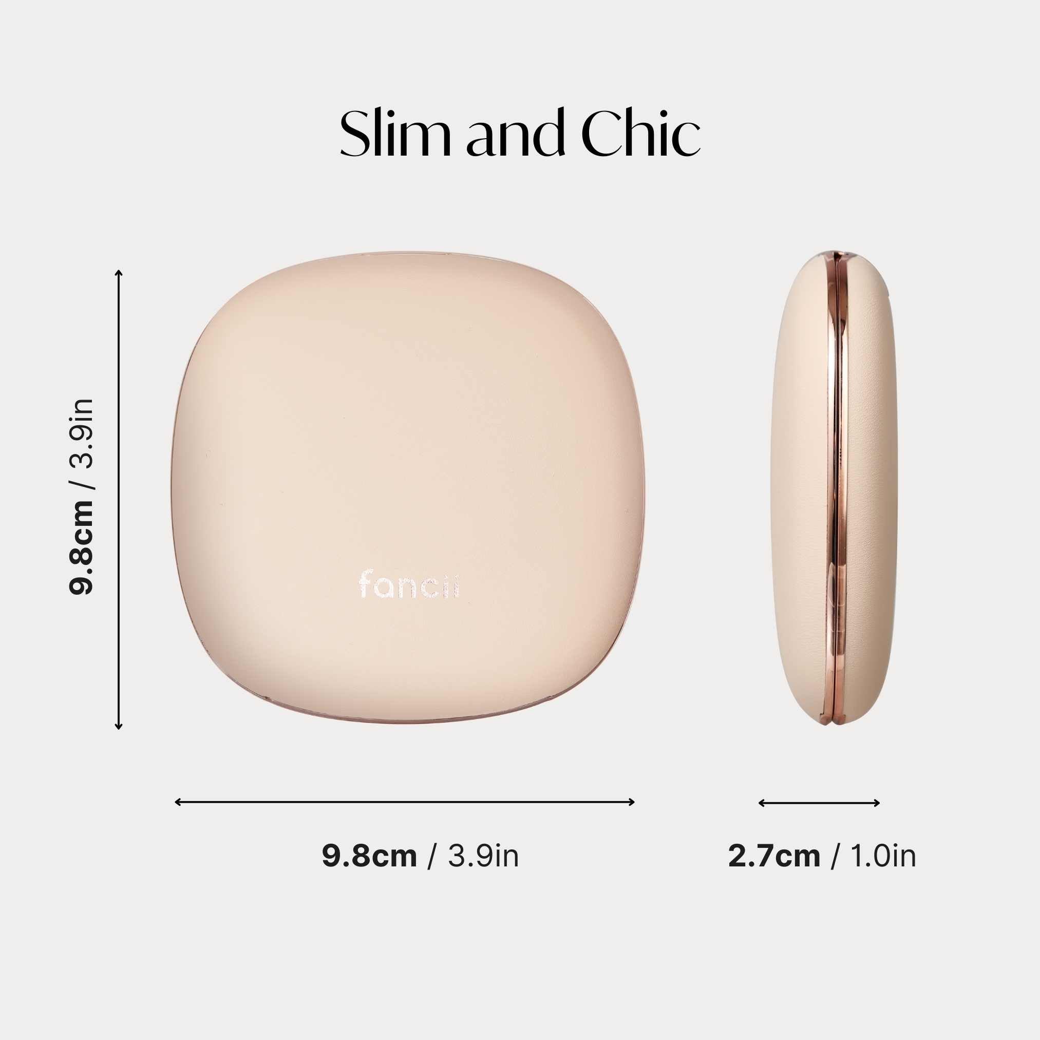 Mila 2 LED Compact Mirror