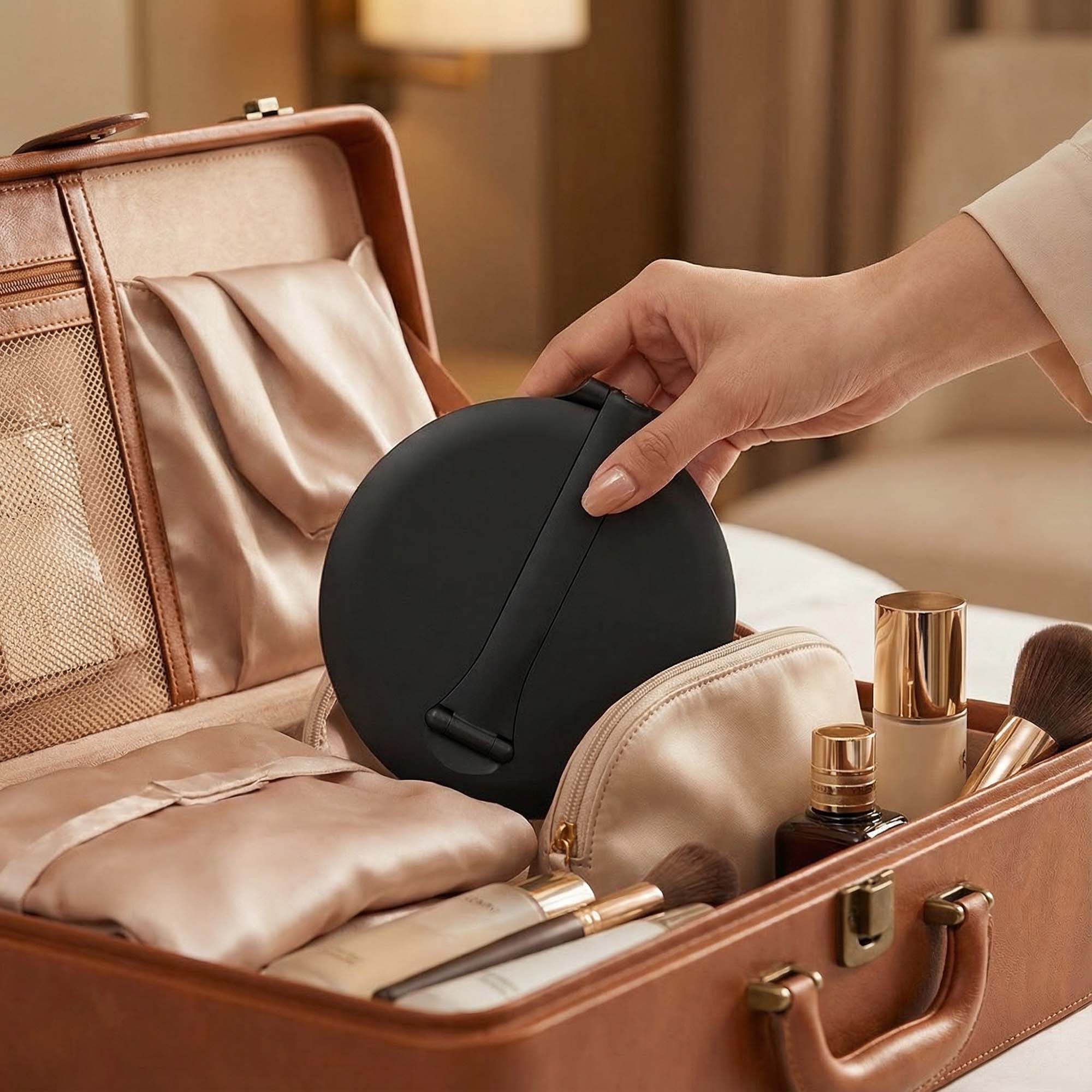 Abigail LED Travel Mirror