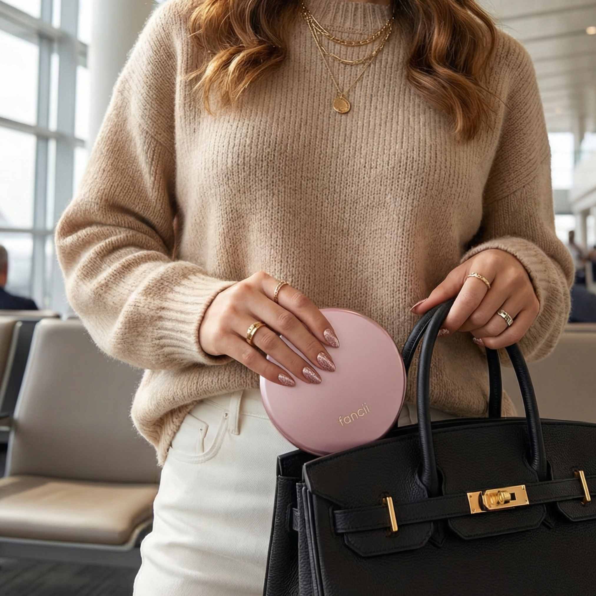 Taylor LED Compact Mirror