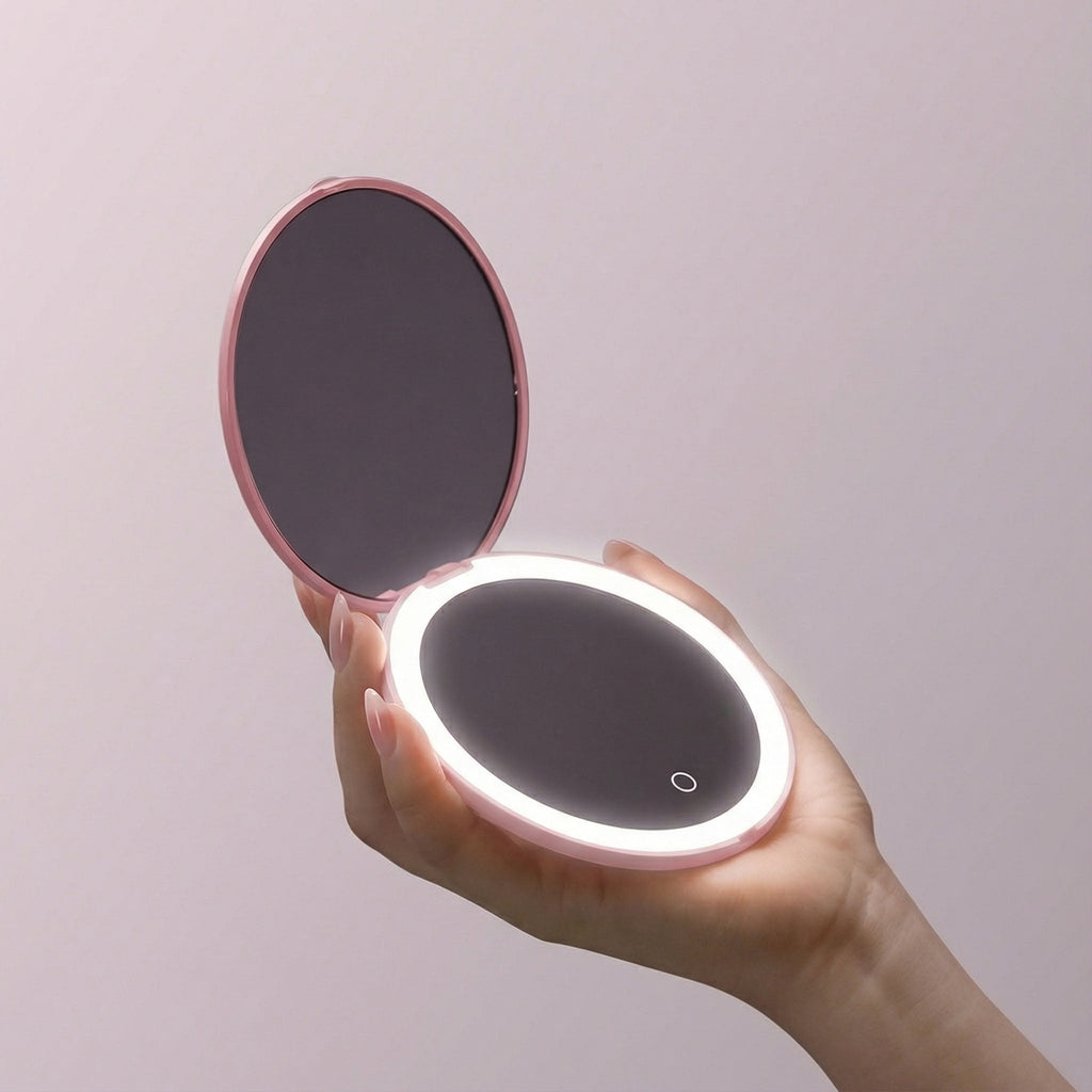 Mini Taylor LED Compact Mirror