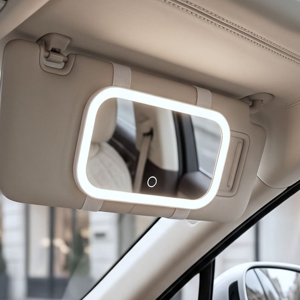 Juni 2 Lighted Car Visor Mirror