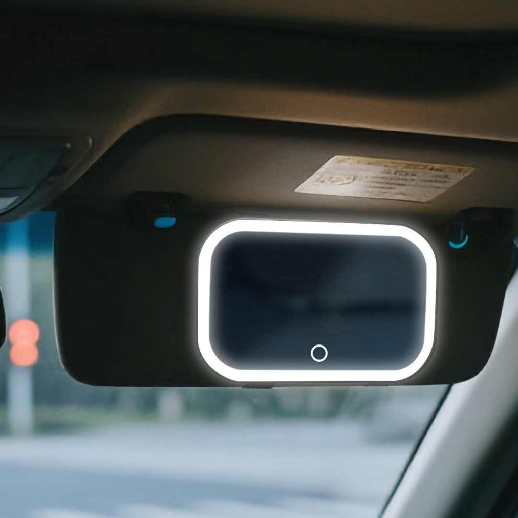 Juni 2 Lighted Car Visor Mirror