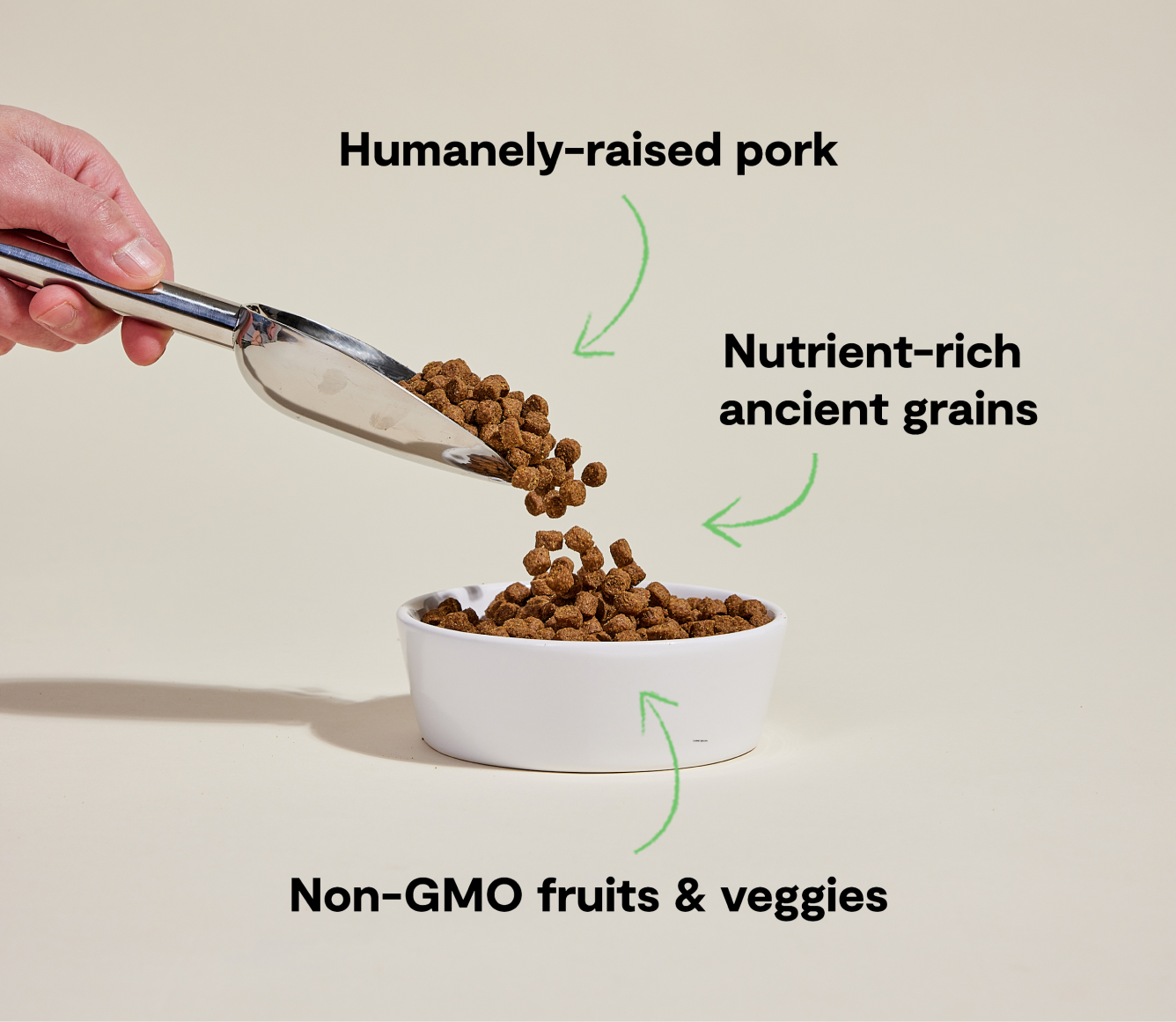 Croquettes pour chiens Farmer's Table au porc et aux céréales anciennes