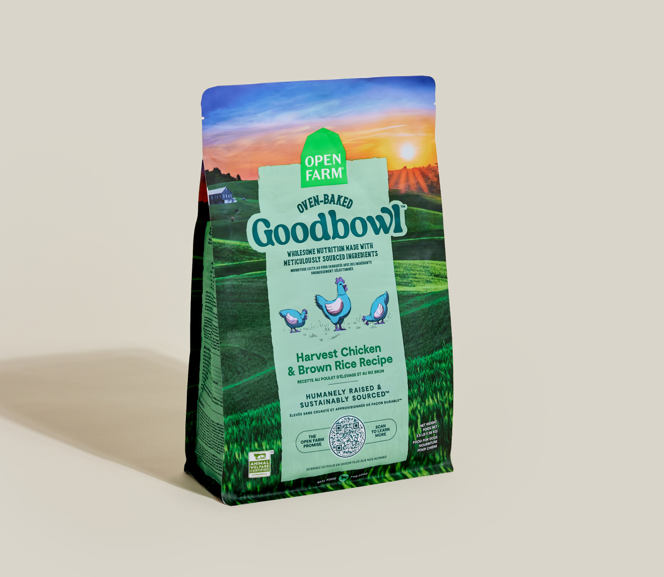 Croquettes pour chiens Goodbowl™ Harvest au poulet et au riz brun