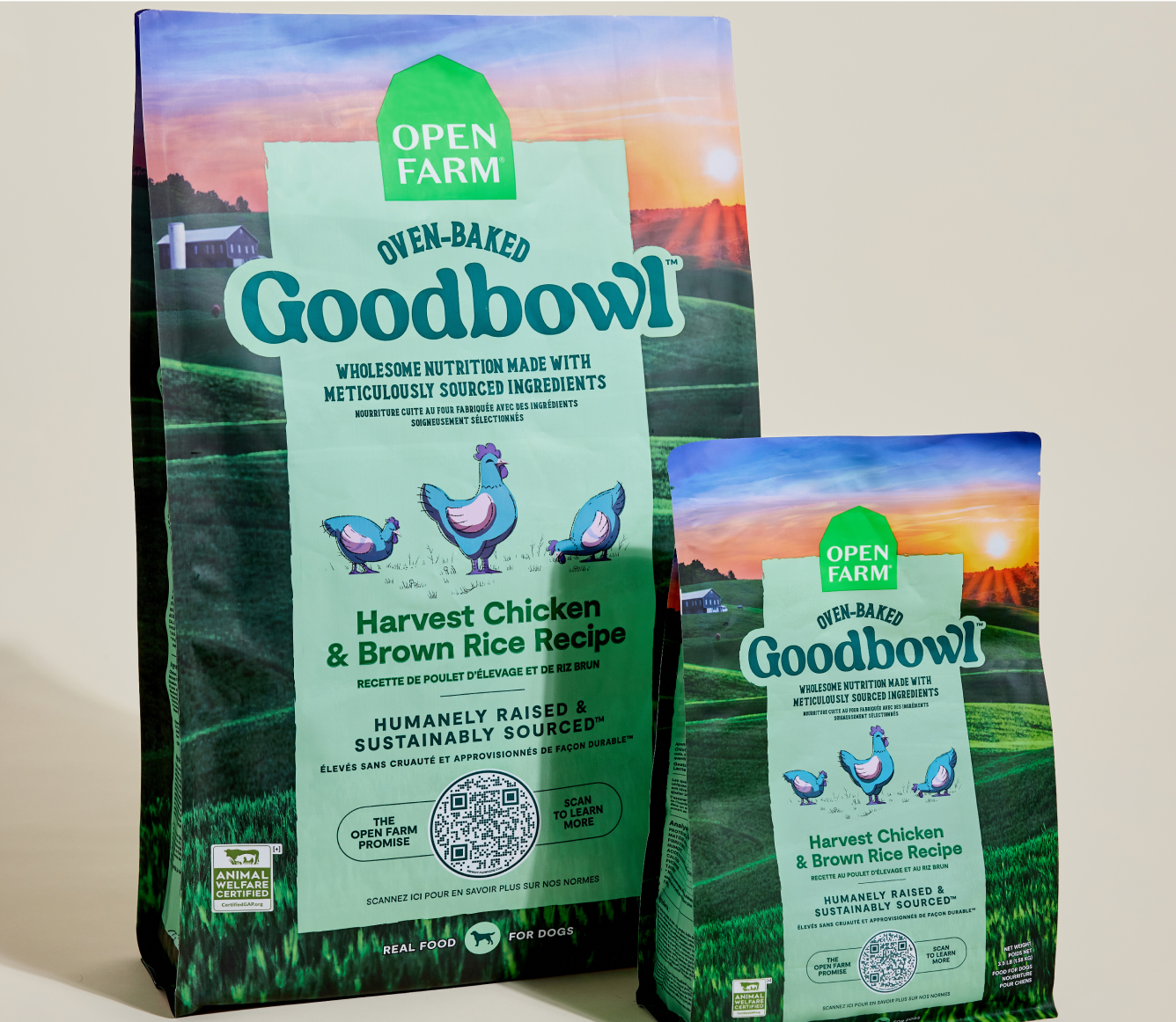 Croquettes pour chiens Goodbowl™ Harvest au poulet et au riz brun