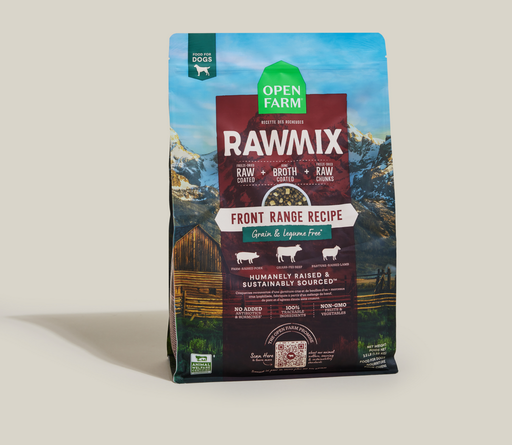 Croquettes sans céréales RawMix Front Range pour chiens