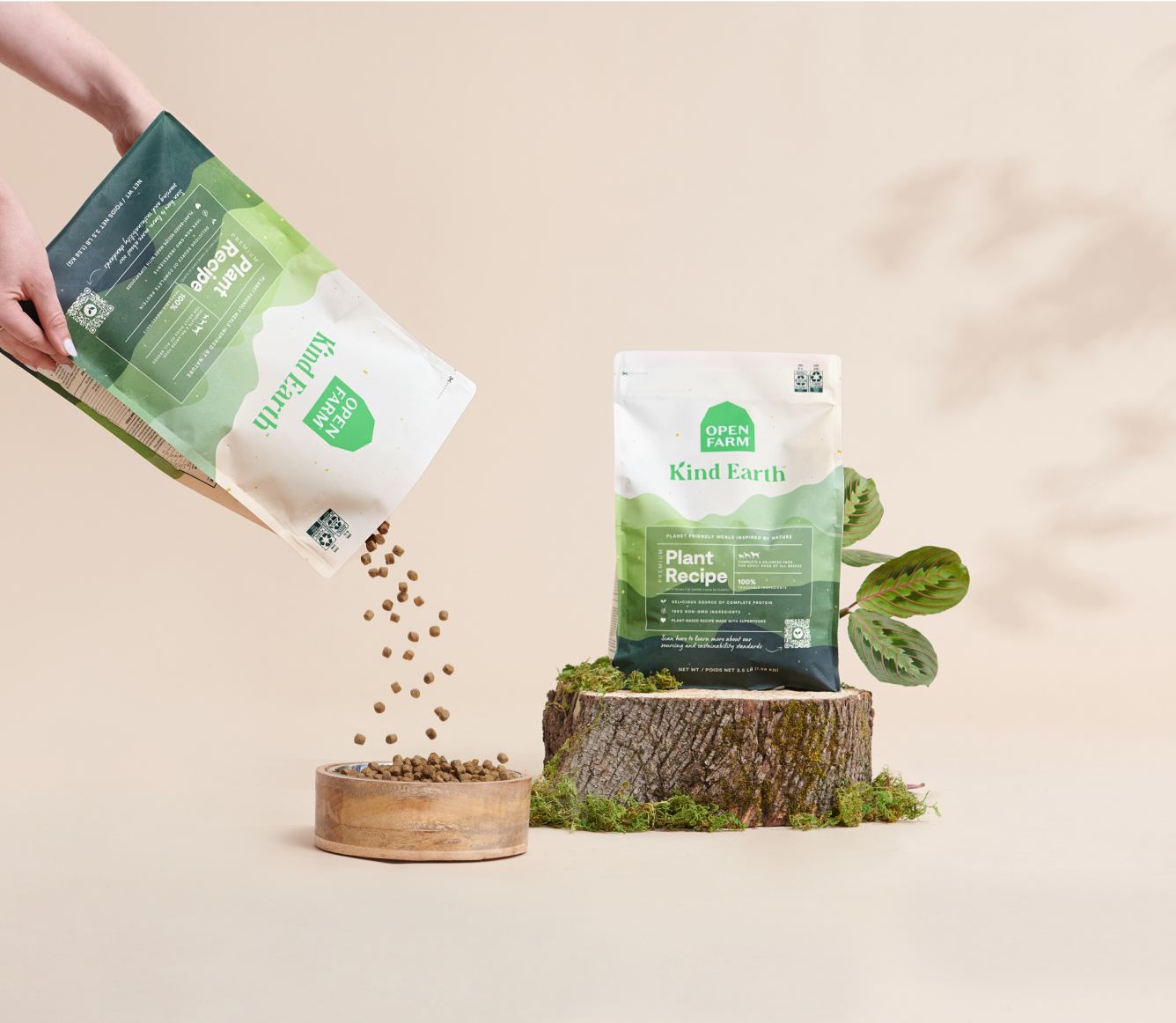 Croquettes pour chiens Kind Earth à base de plantes