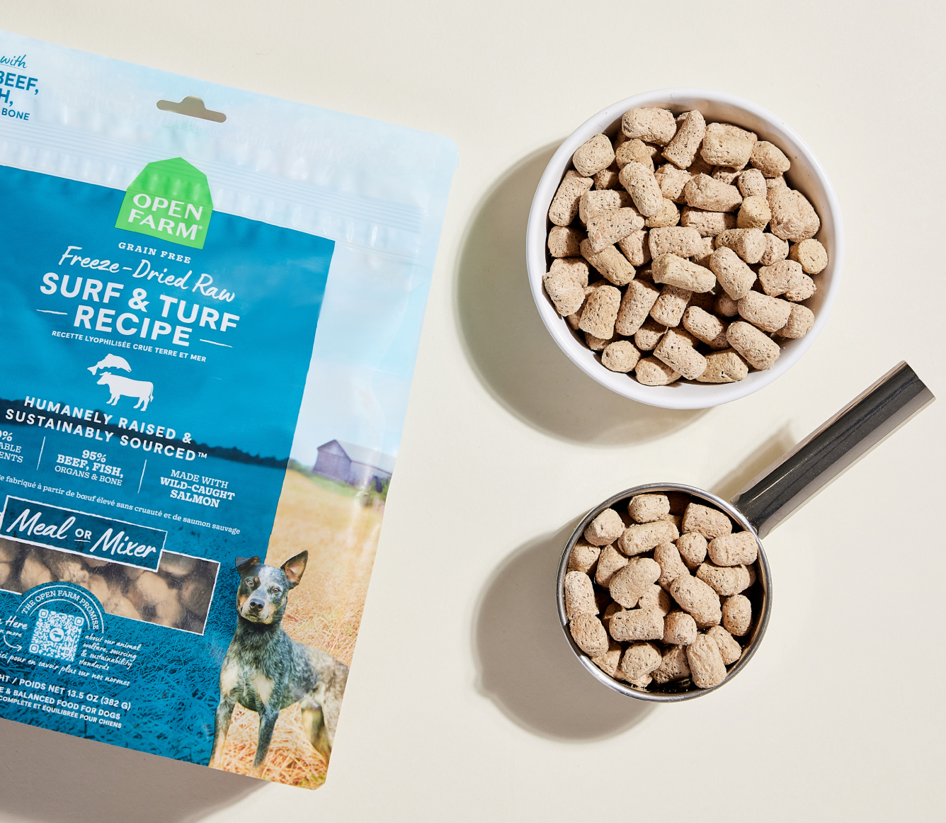 Surf & Turf Freeze Dried Raw Morsels for Dogs