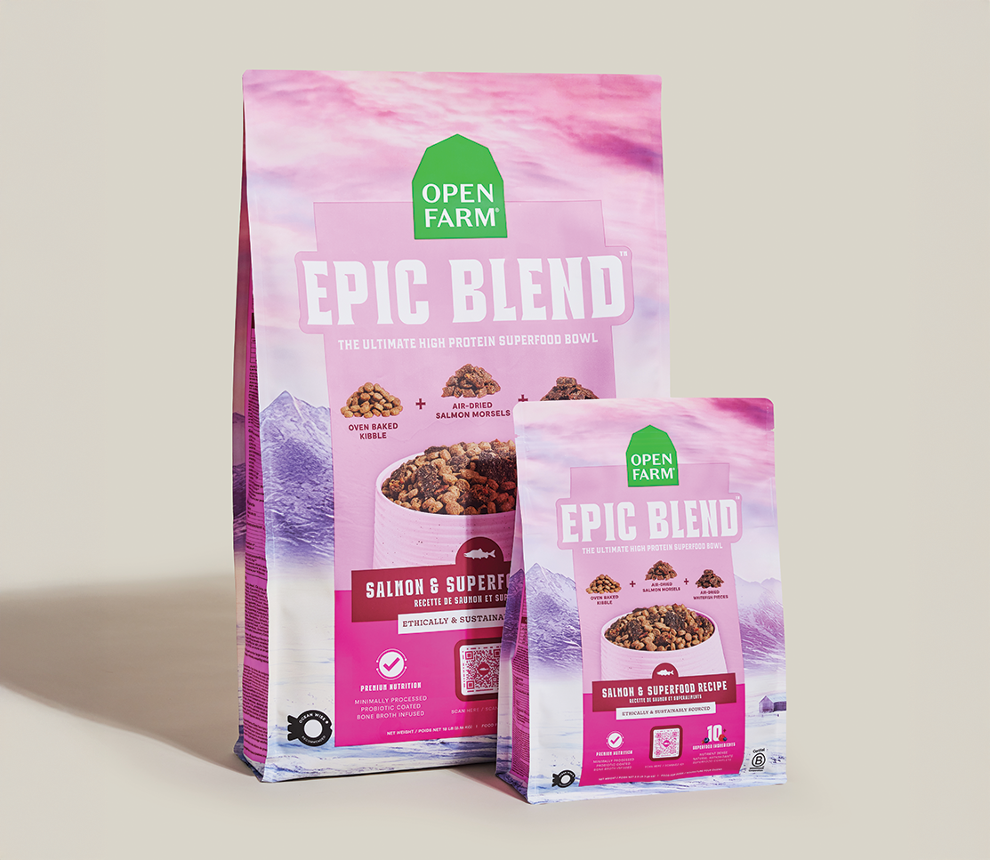 Croquettes Epic Blend Saumon et Superaliments pour chiens