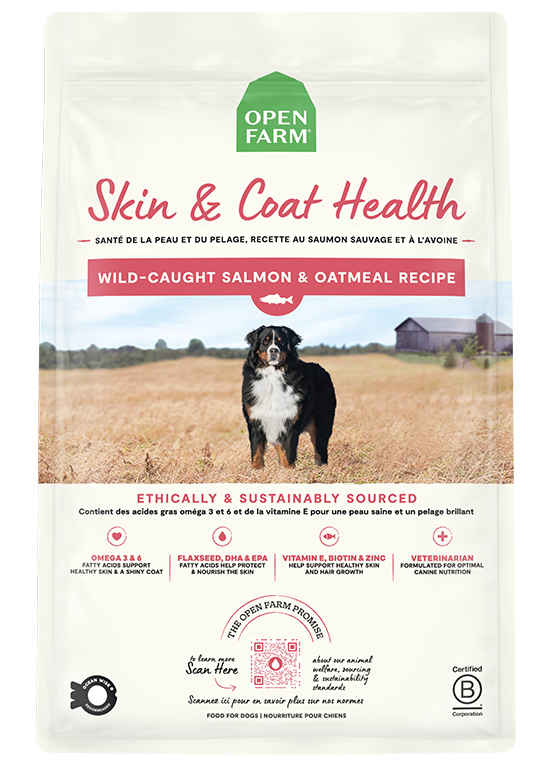 Salmon & Oatmeal Skin & Coat Health Dog Kibble