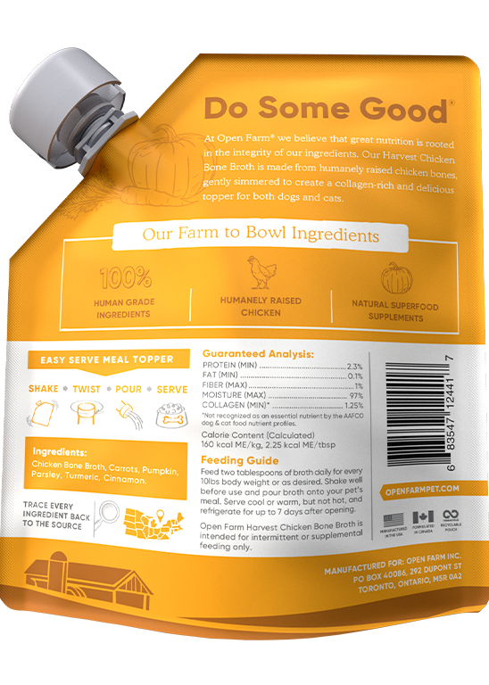 Ensemble de bouillon d'os pour chiens