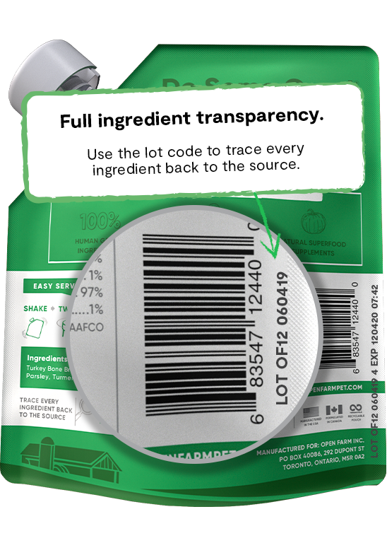 Ensemble de bouillon d'os pour chiens