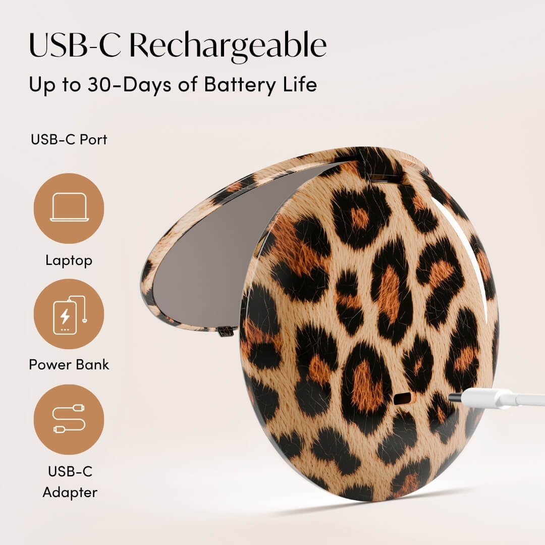 Mini Taylor LED Compact Mirror